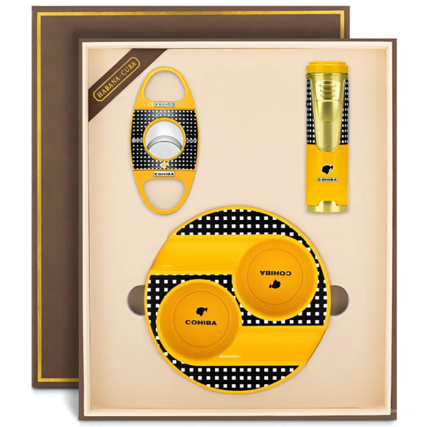 طقم سيجار Cohiba (3 قطع )