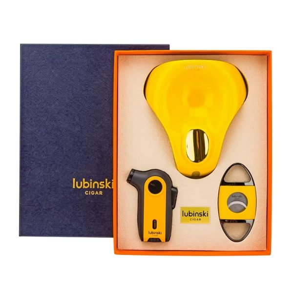 Lubinski طقم 3 قطع ( أصفر )